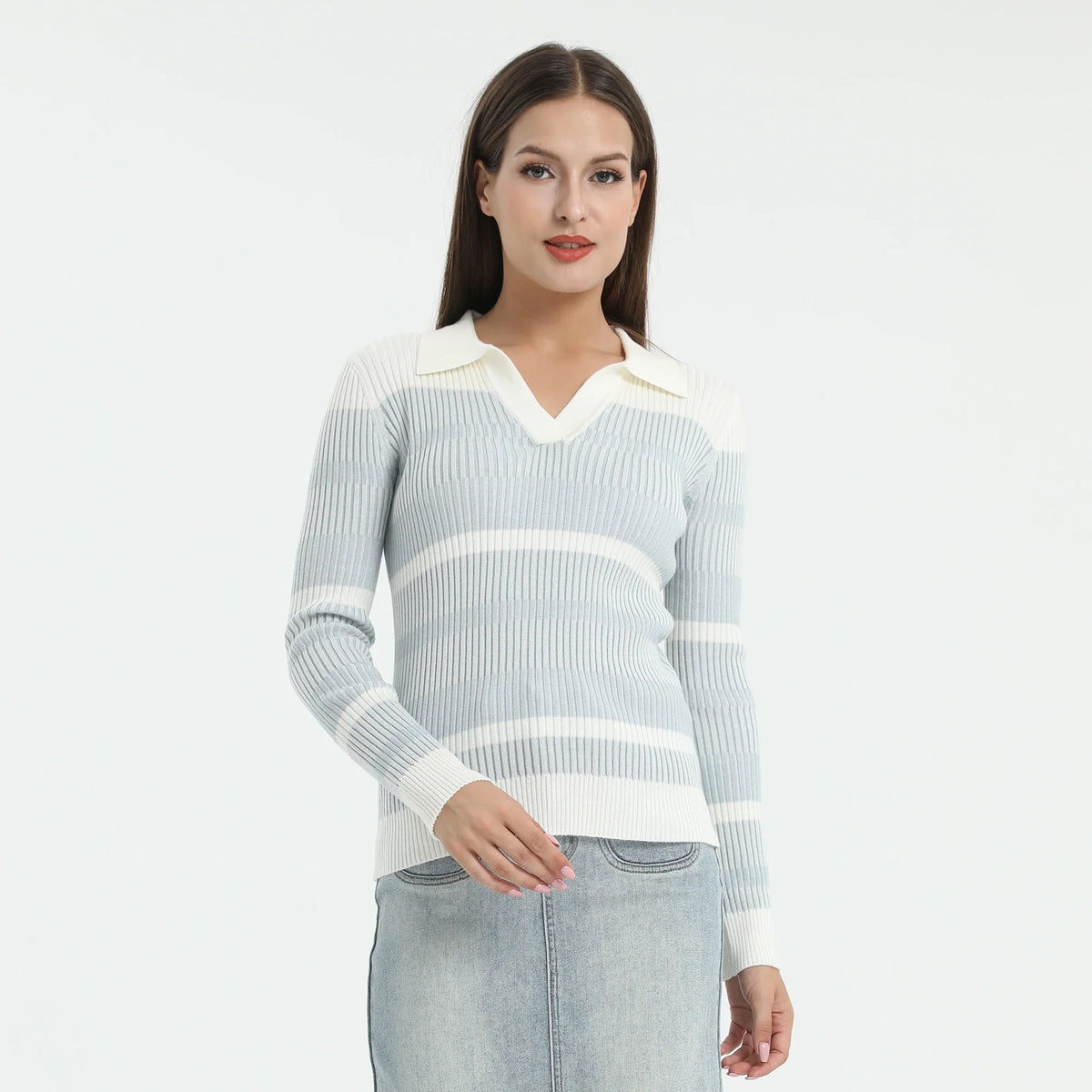 striped-sweater-for-women-6943017015 image