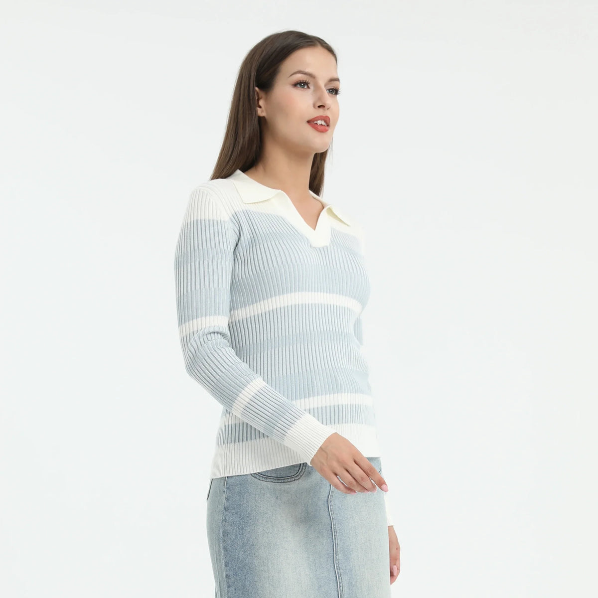 striped-sweater-for-women-6943017015 image