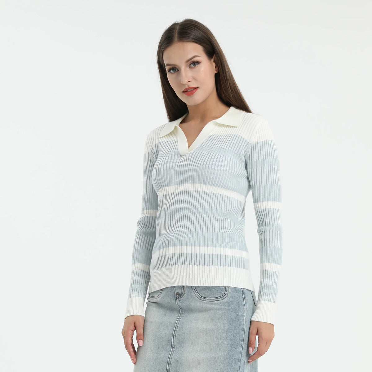 striped-sweater-for-women-6943017015 image