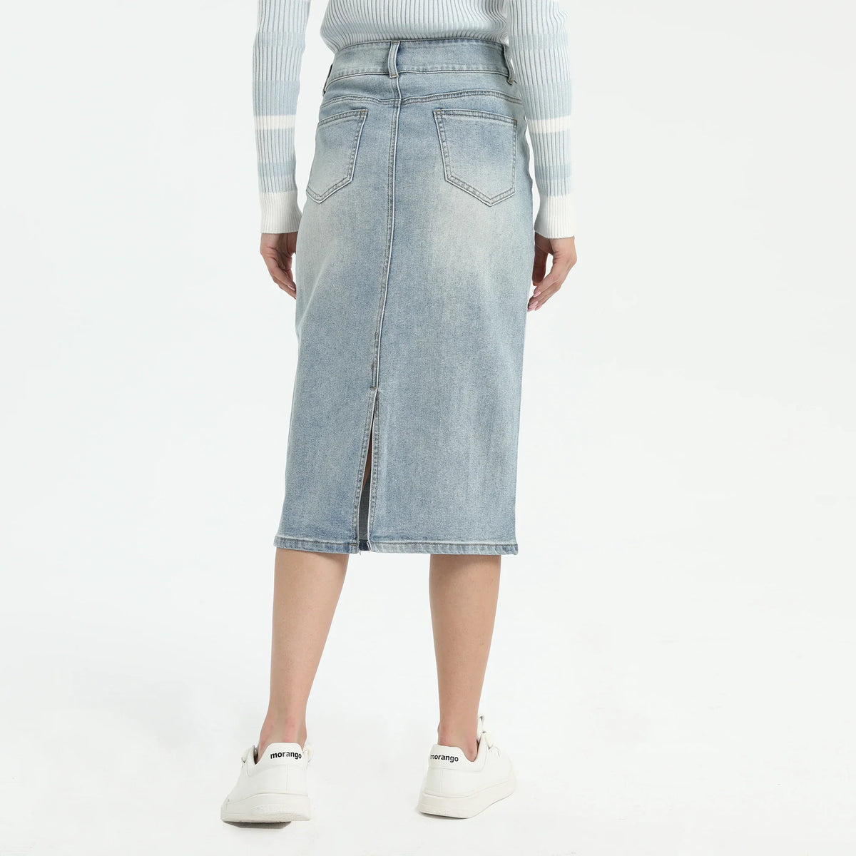 washed-jeans-skirt-for-women-6943017017 image