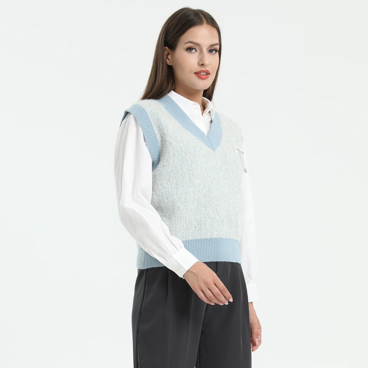 color-blocked-waistcoat-for-women-6943017021 image