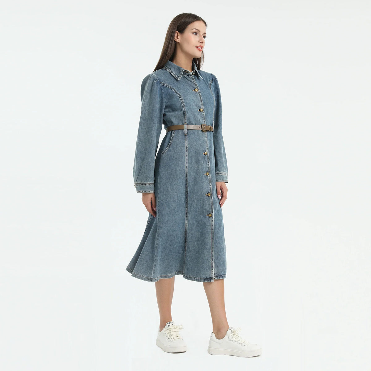 washed-jeans-dress-for-women-6943017029 image