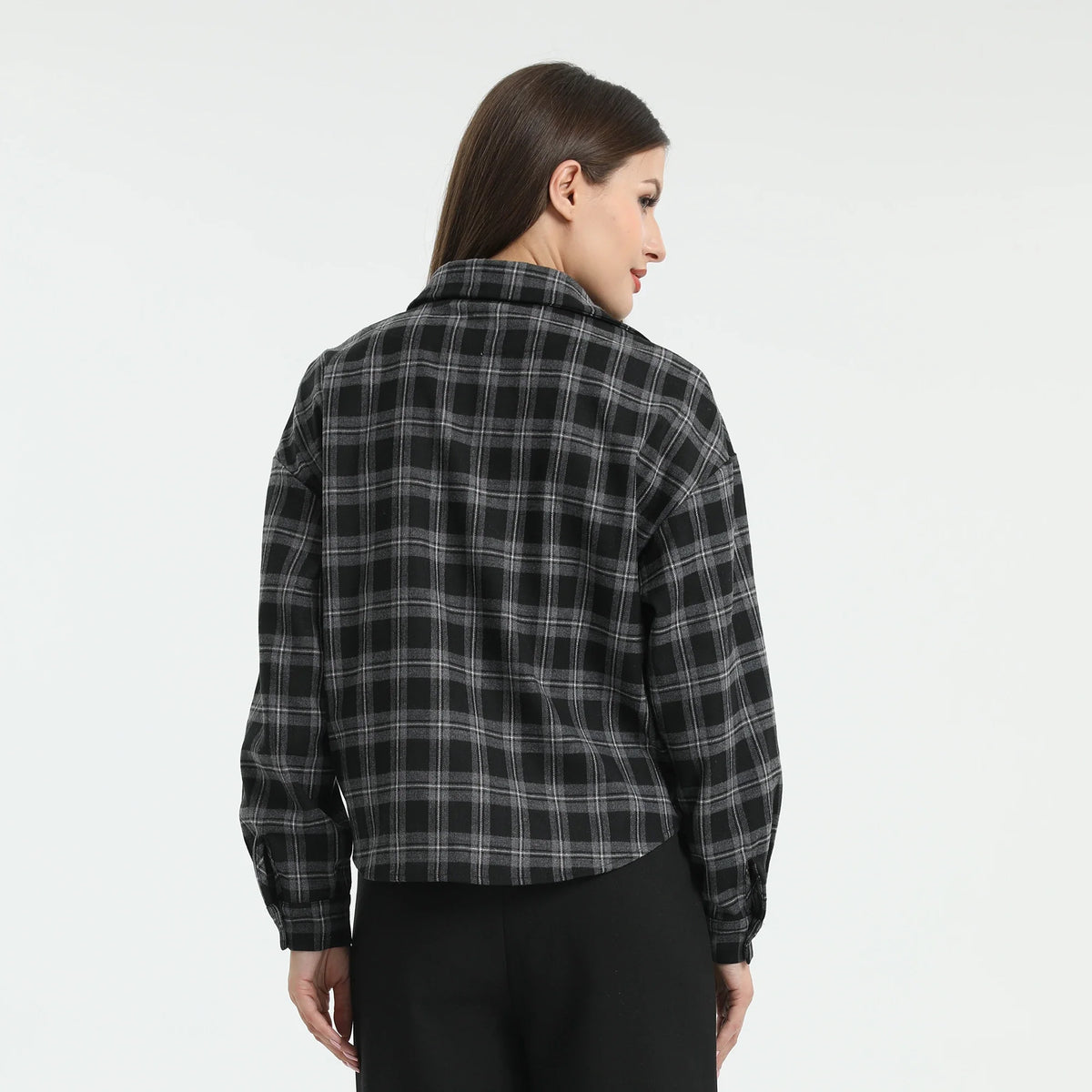 checked-blouse-for-women-6943017034 image