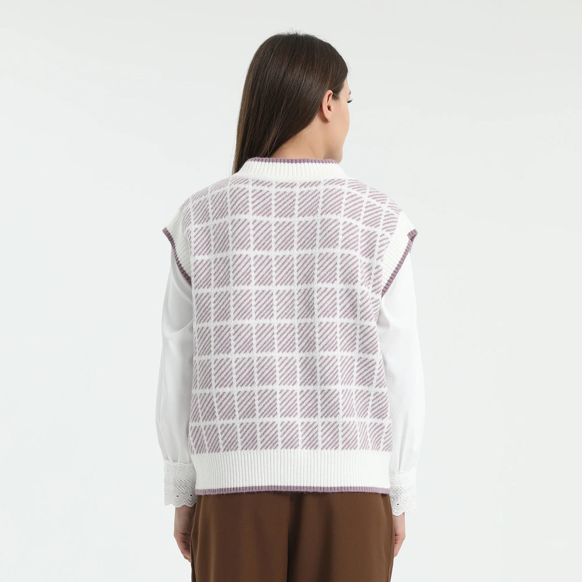 checked-waistcoat-for-women-6943017040 image