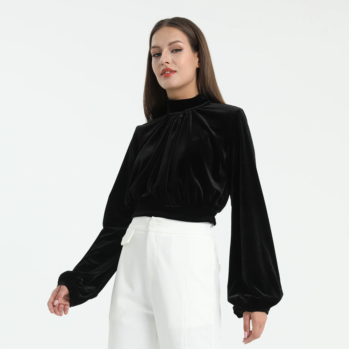 plain-blouse-for-women-6943017045 image