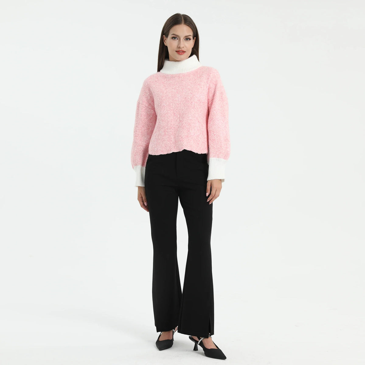 color-blocked-sweater-for-women-6943017048 image