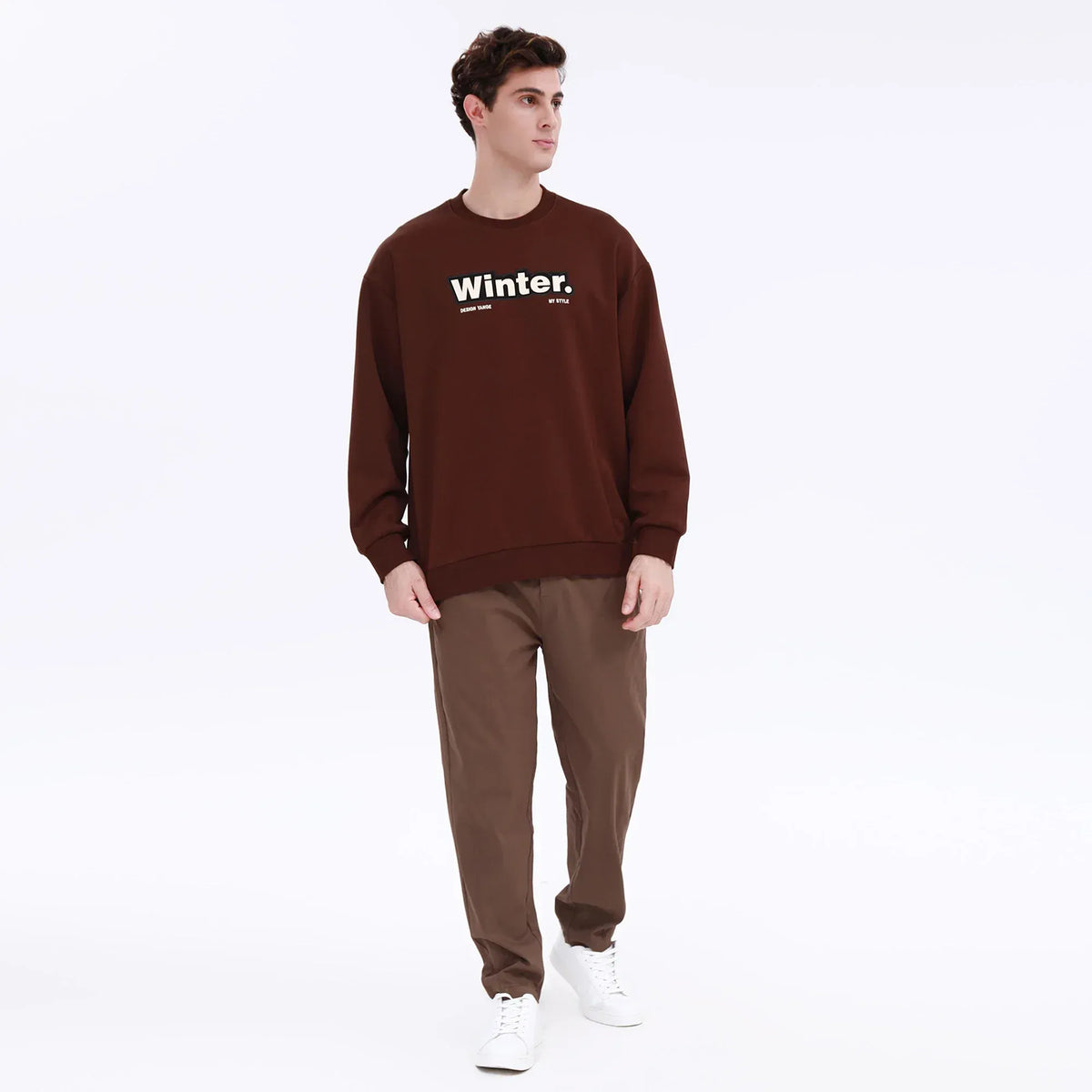 Embroidery Pullover for Men Image