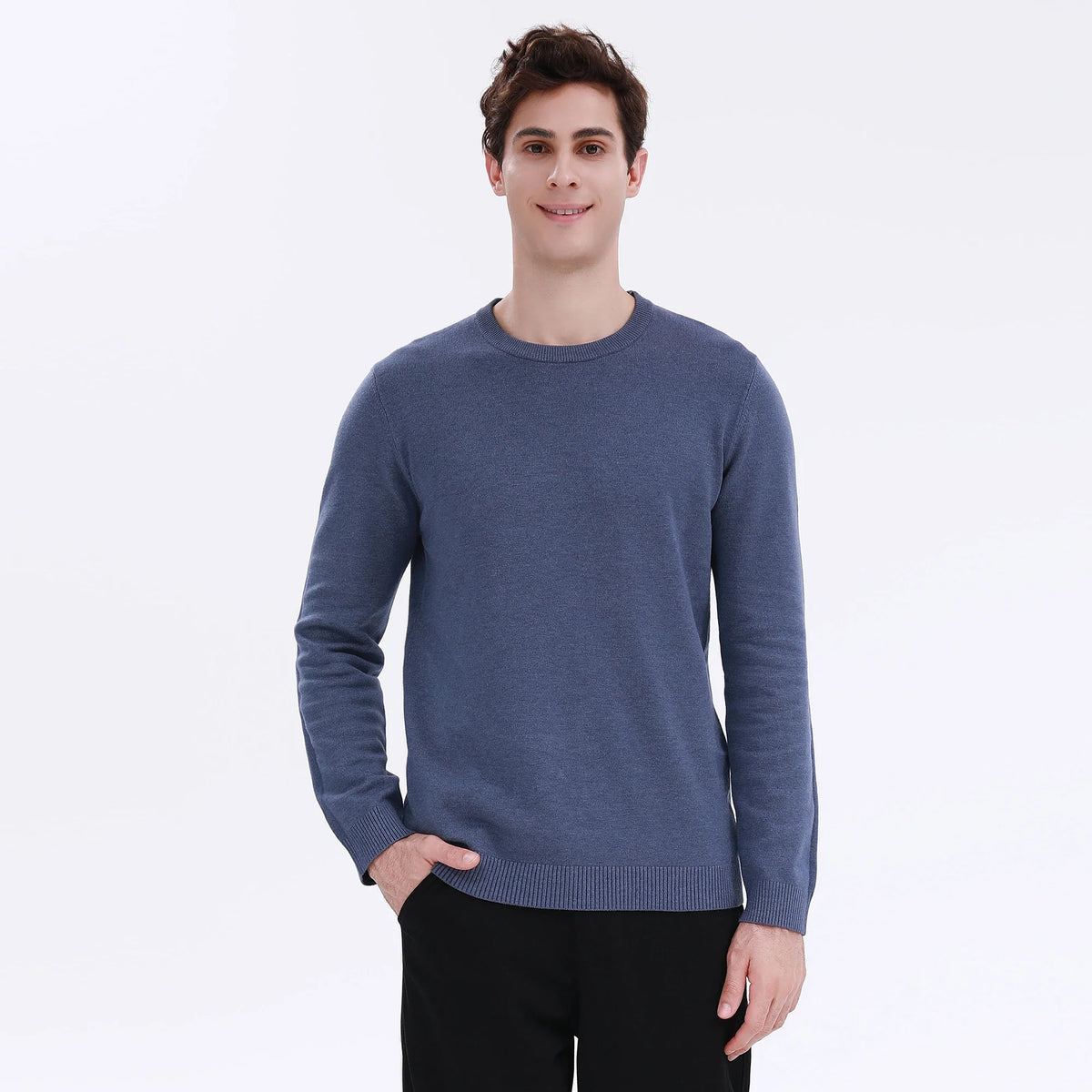 Solid-Sweater-for-Men-6943031005 image