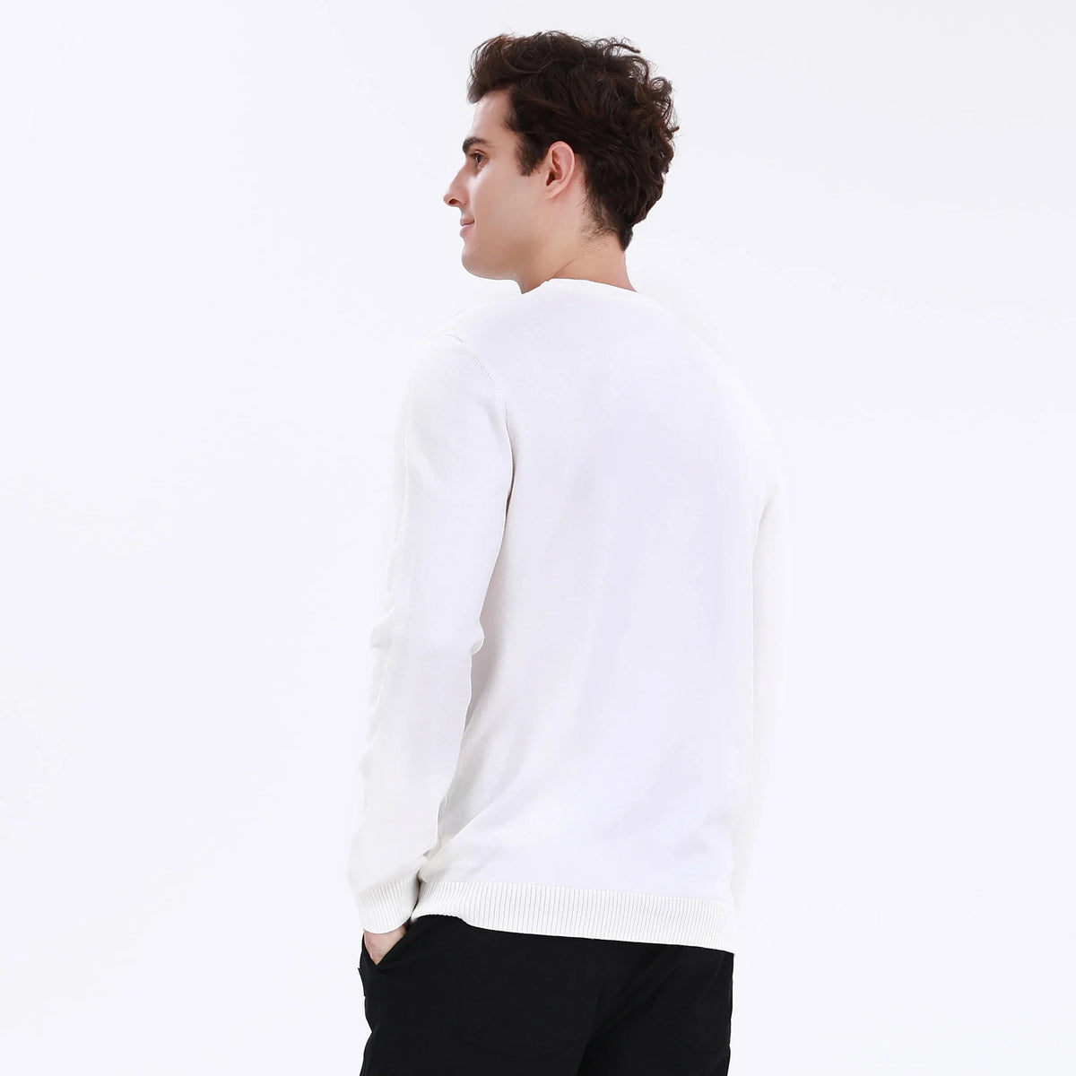 Plain-Sweater-for-Men-6943031005 image