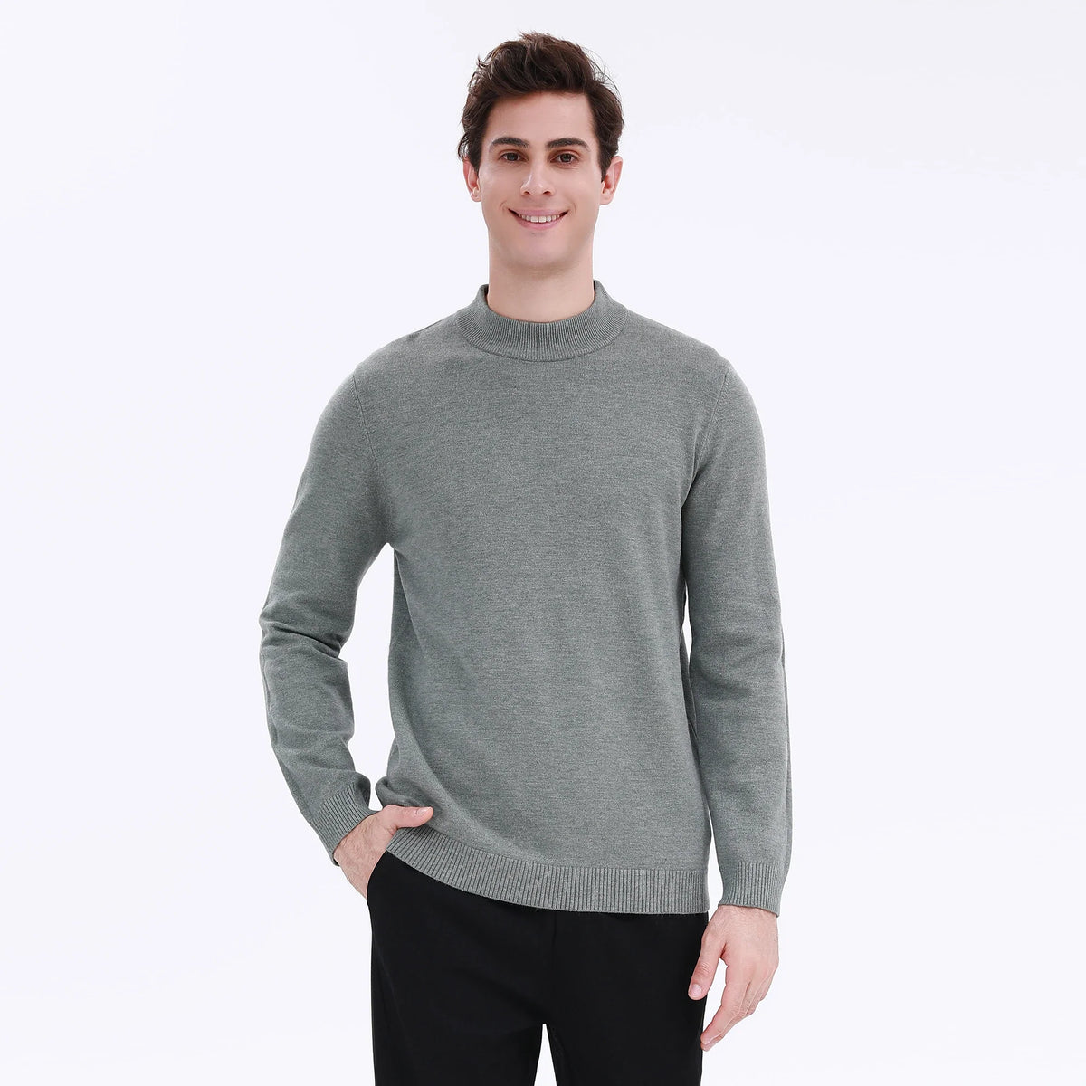 Solid-Sweater-for-Men-6943031006 image