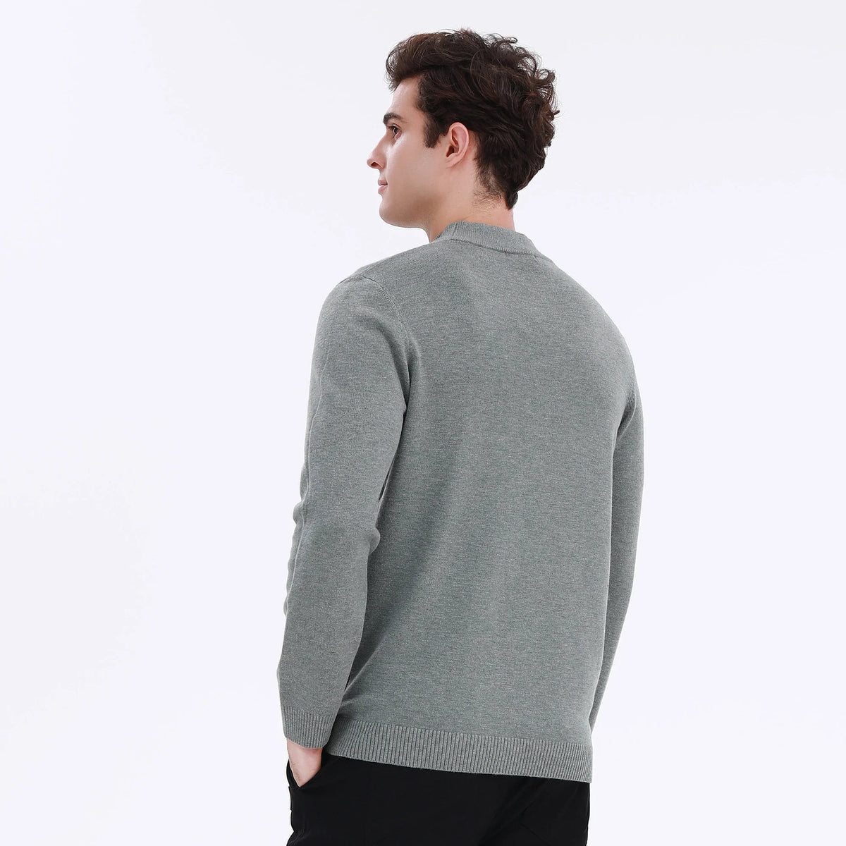 Solid-Sweater-for-Men-6943031006 image