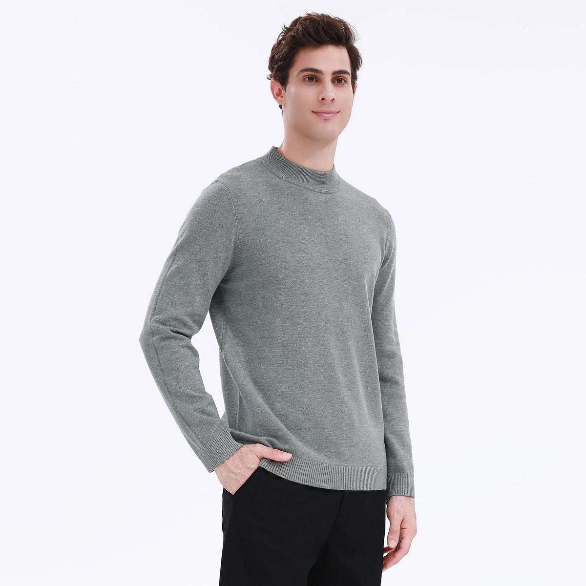 Solid-Sweater-for-Men-6943031006 image