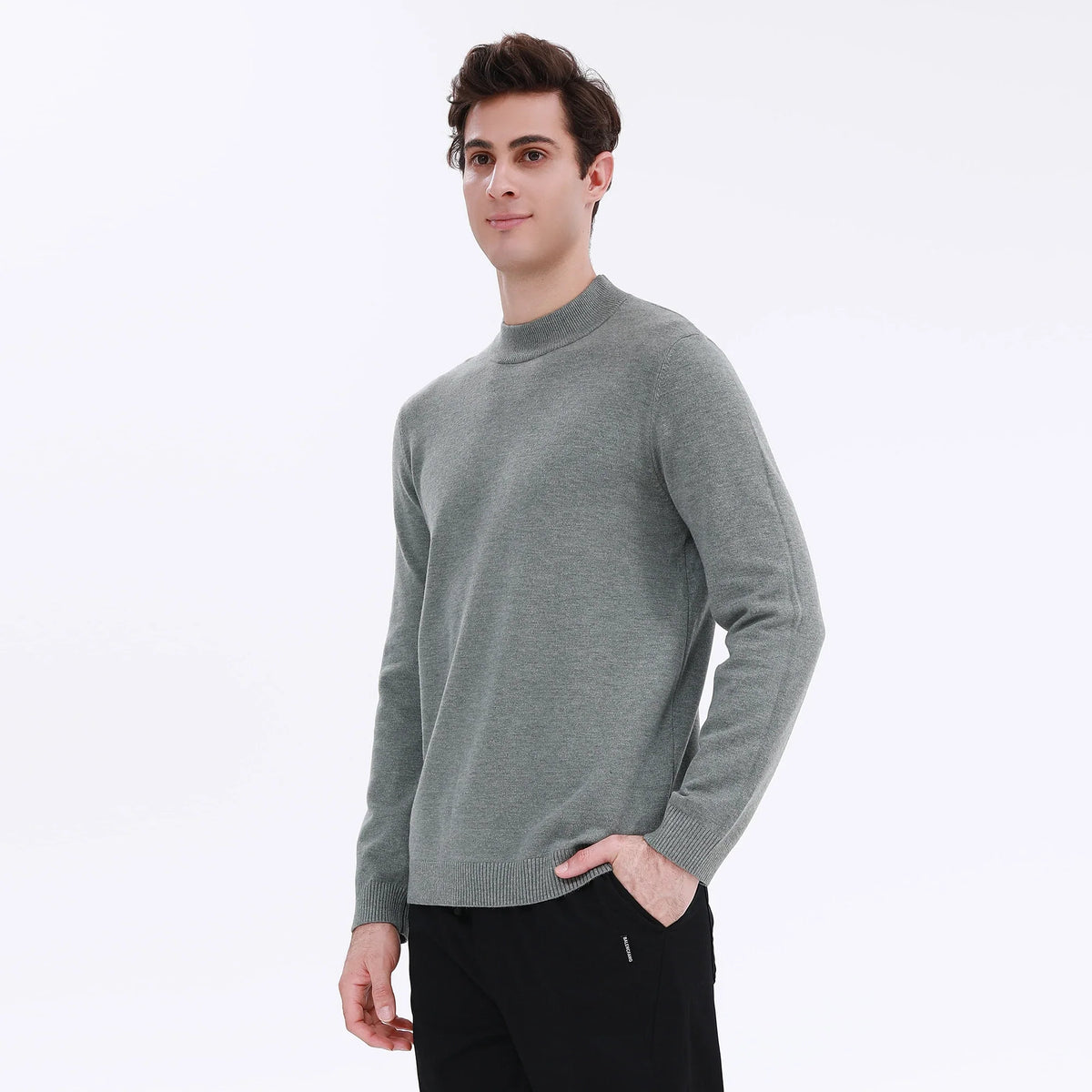 Solid-Sweater-for-Men-6943031006 image