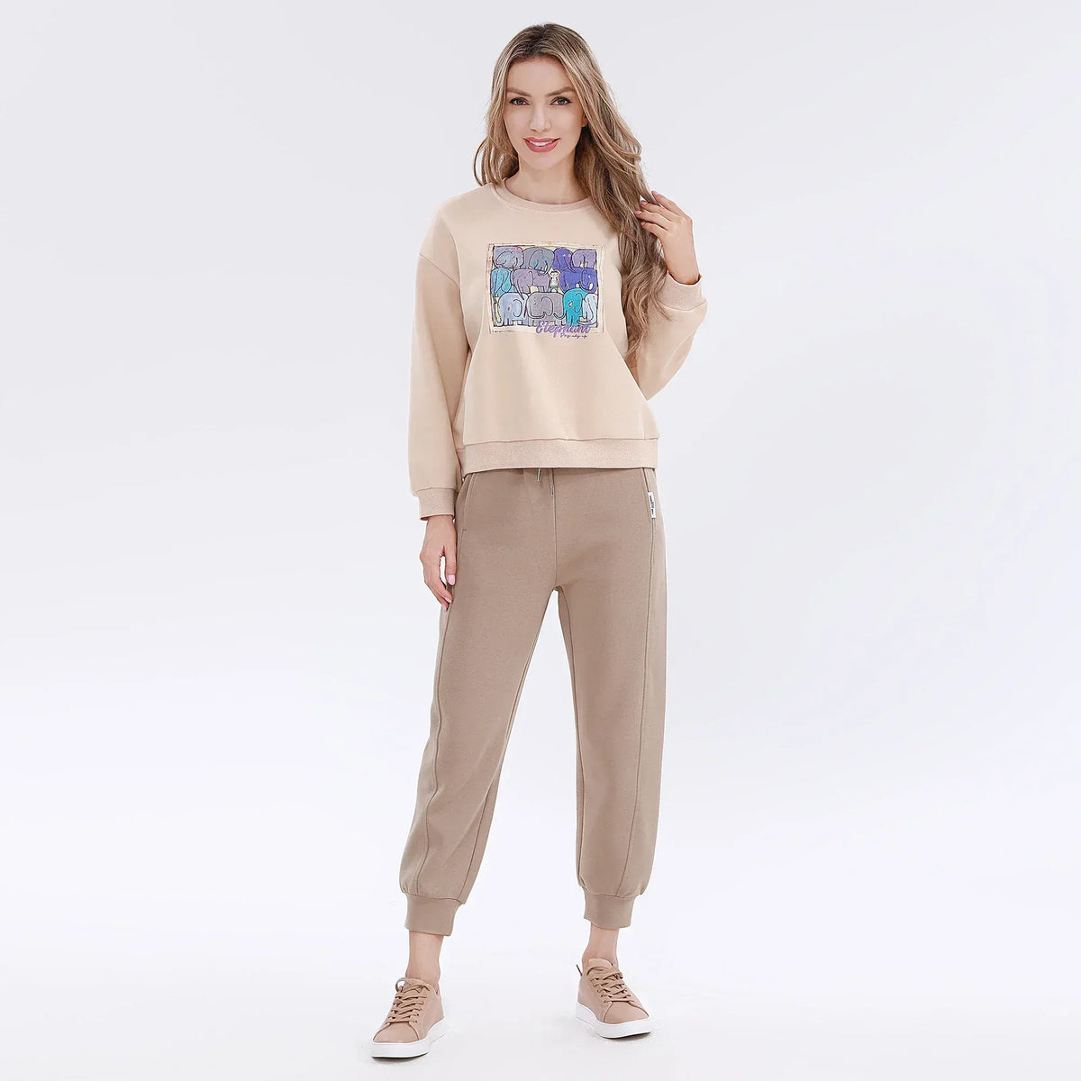 Printed Pullover for Women Image