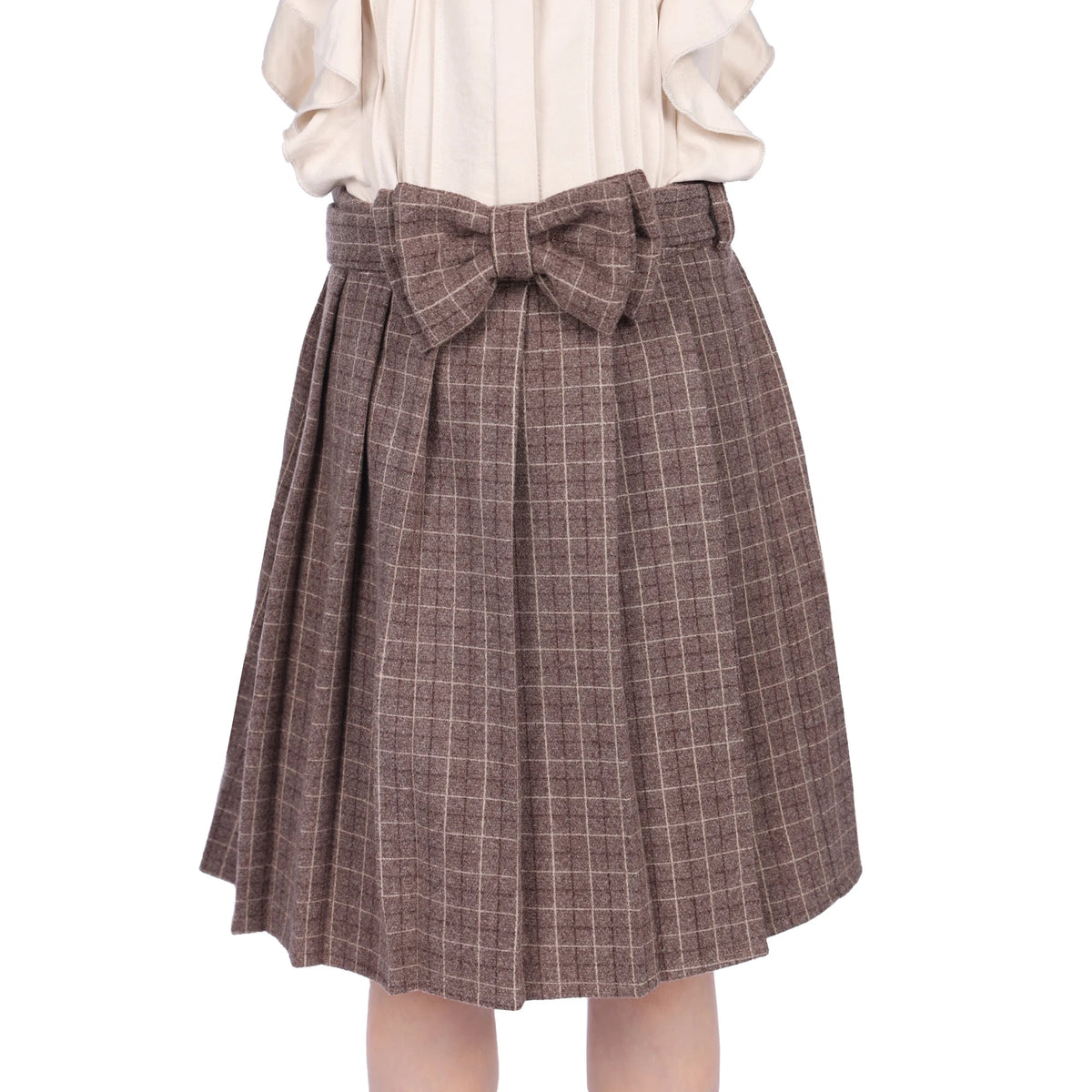 checked-formal-skirt-for-girls-6943036019 image