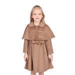Khaki Plain Formal Dress-2Pc for Girls Image