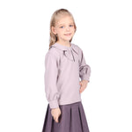 Plain Formal Blouse for Girls Image
