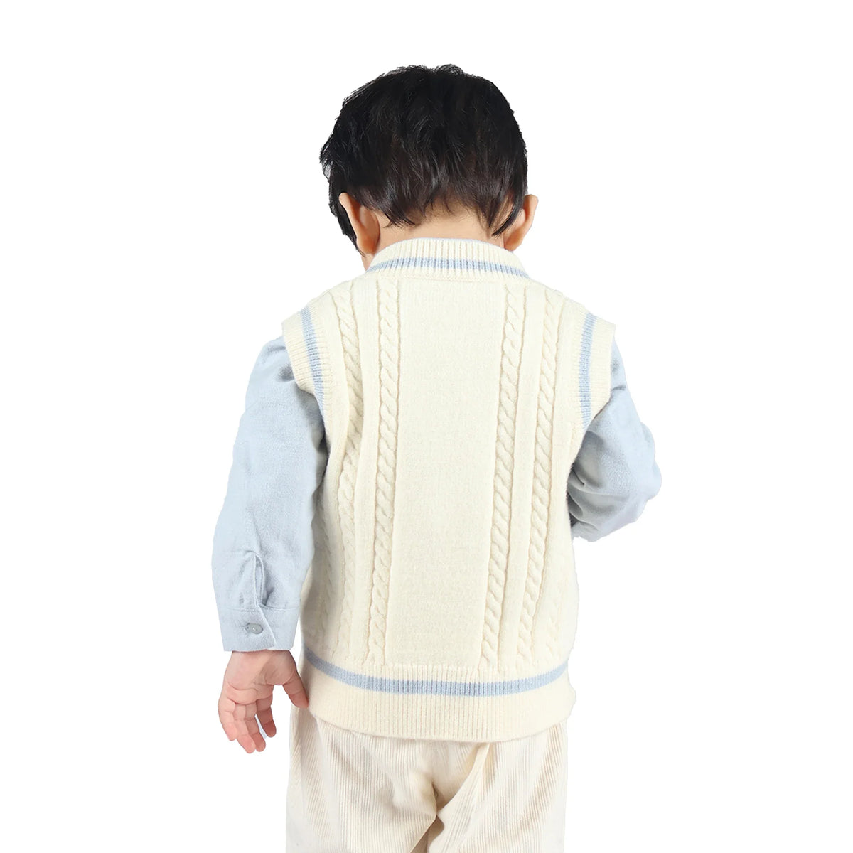 jacquard-formal-waistcoat-for-baby-boy-6943036063 image