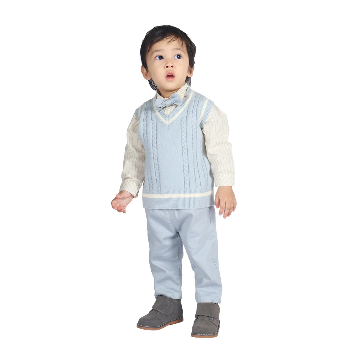 jacquard-formal-waistcoat-for-baby-boy-6943036063 image