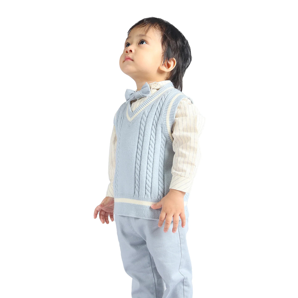 jacquard-formal-waistcoat-for-baby-boy-6943036063 image