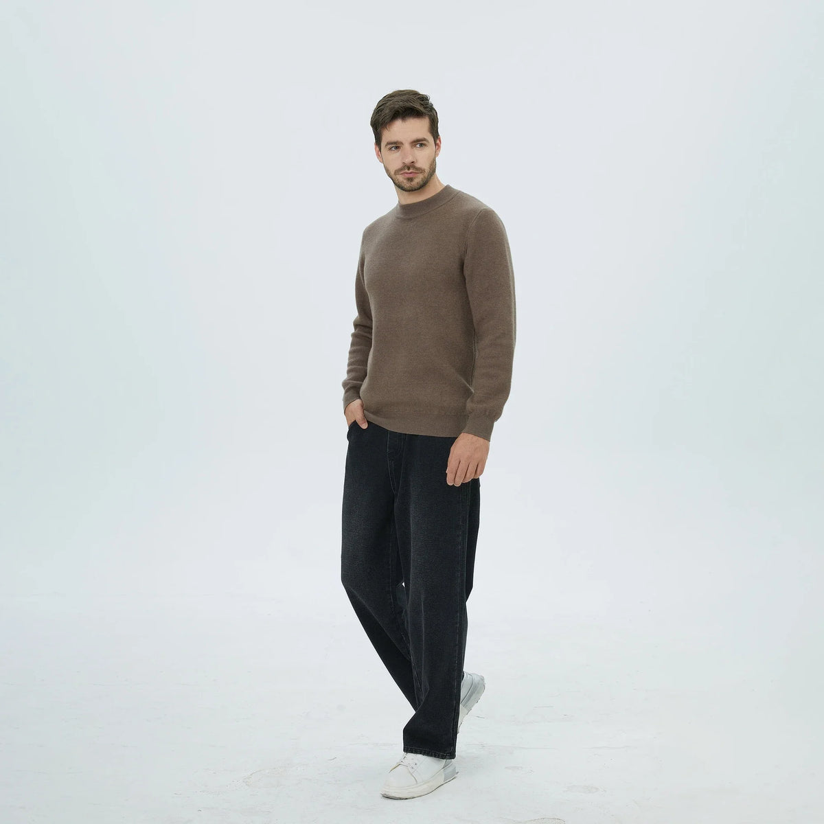 Plain Pullover for Men Image