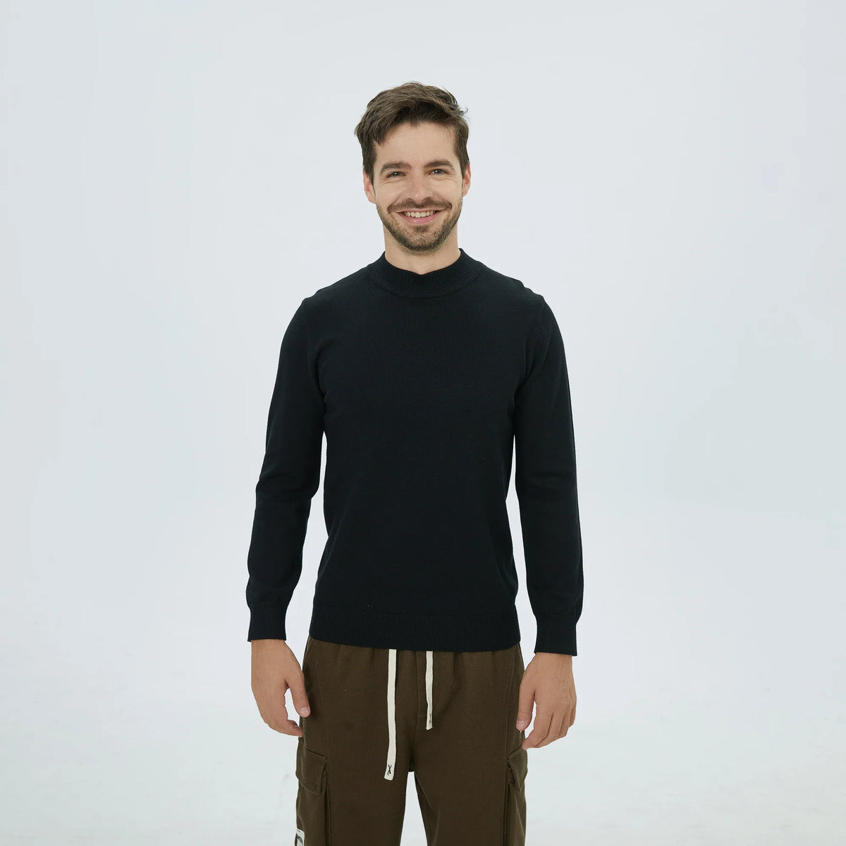 Plain Pullover for Men Image