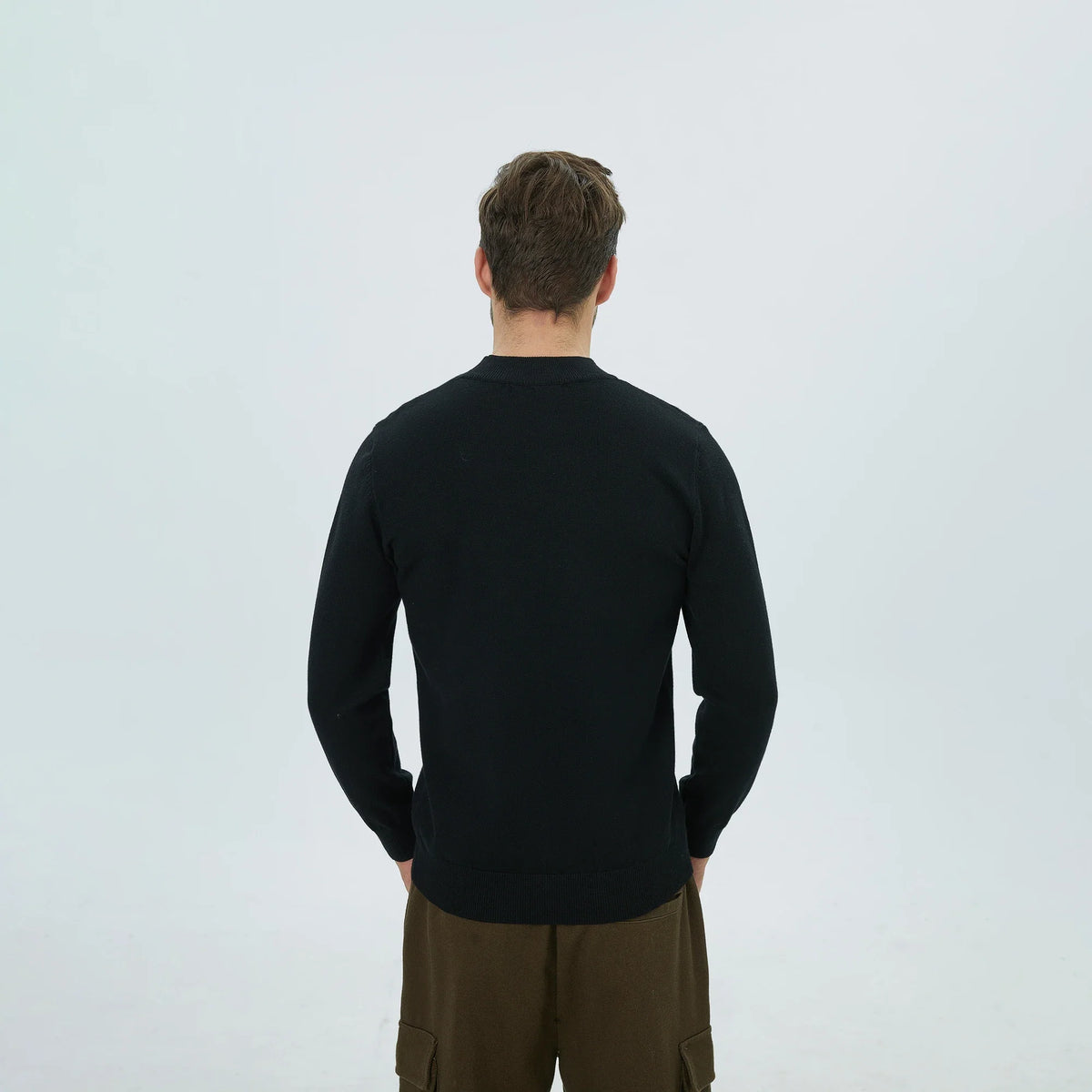 Plain Pullover for Men Image