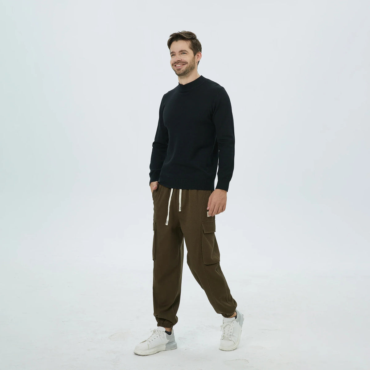 Plain Pullover for Men Image