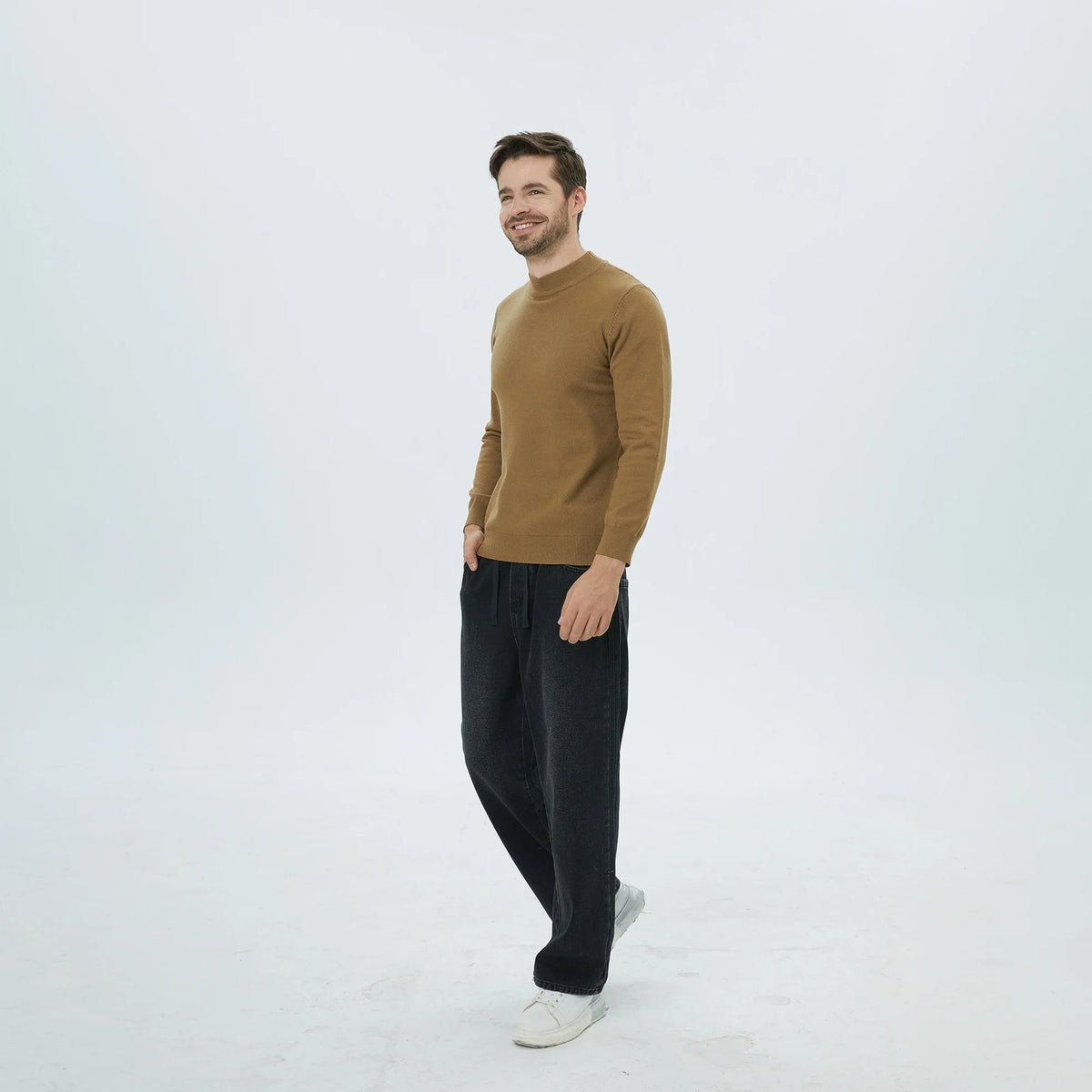 Plain Pullover for Men Image