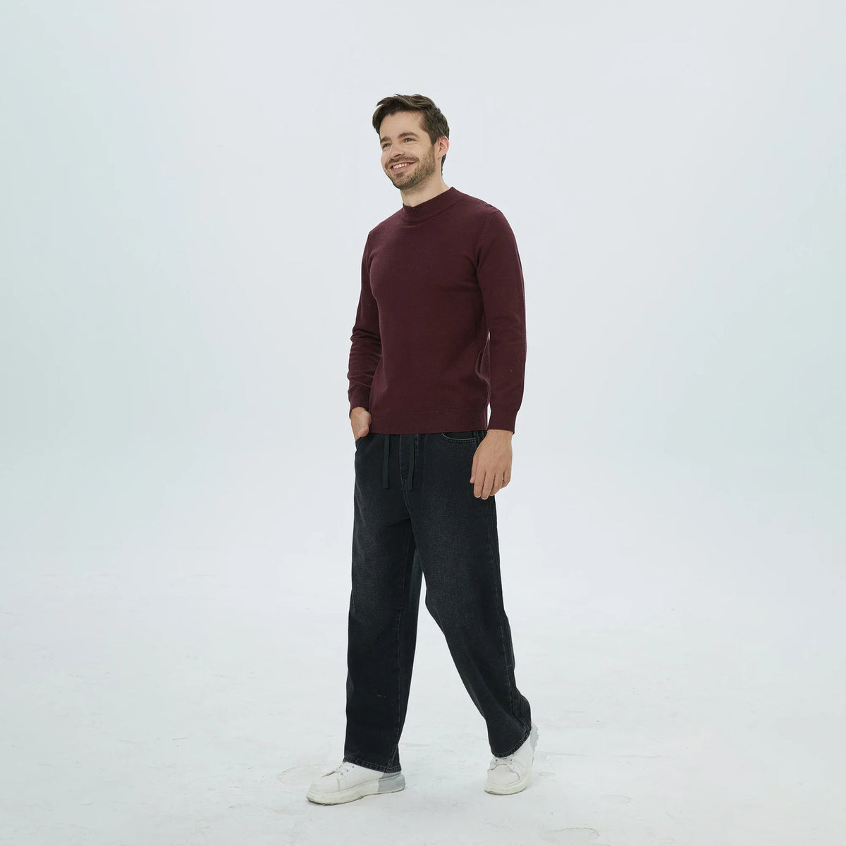 Plain Pullover for Men Image