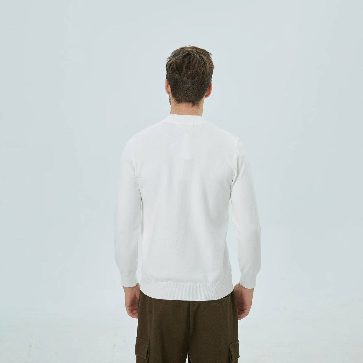 Plain Pullover for Men Image