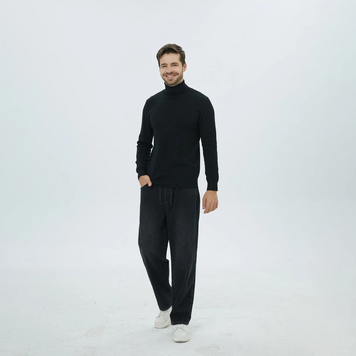 Plain Pullover for Men Image