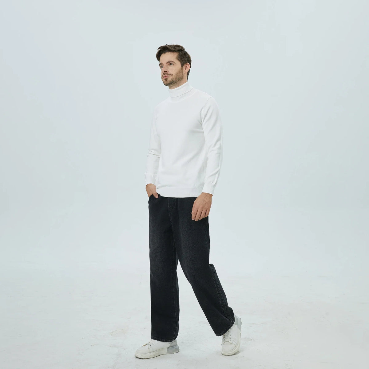 Plain Pullover for Men Image