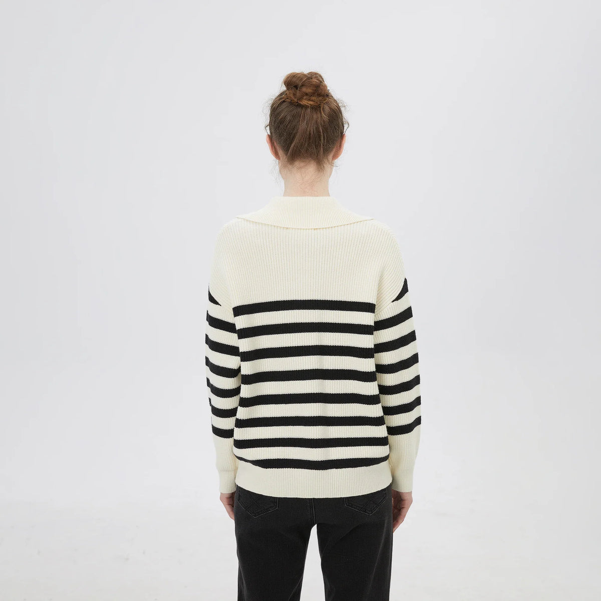 Striped Pullover for Women Image