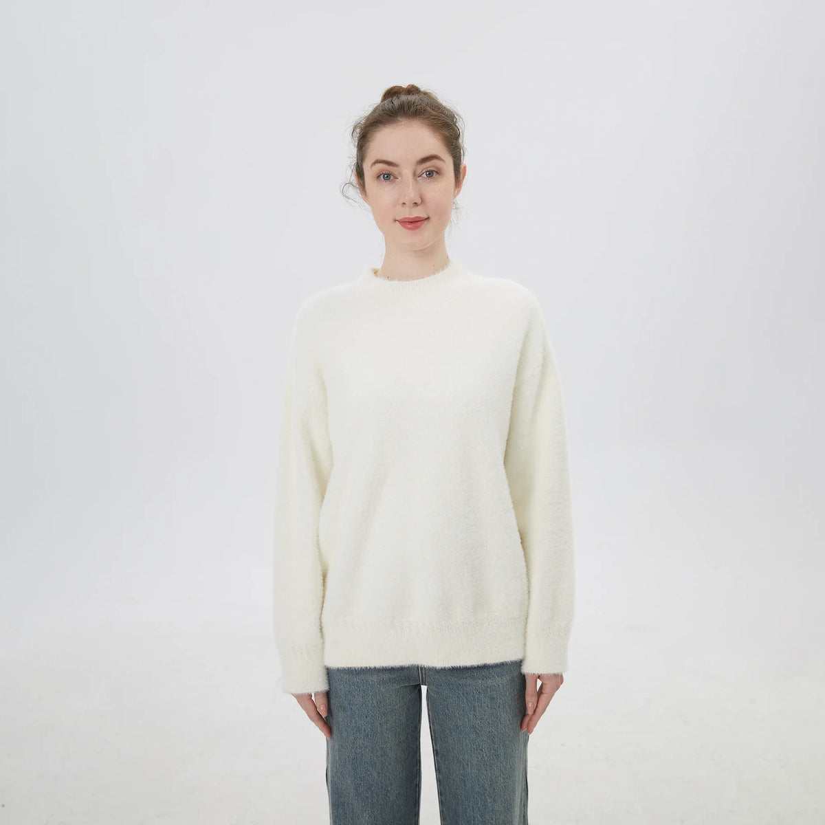 Plain Pullover for Women Image