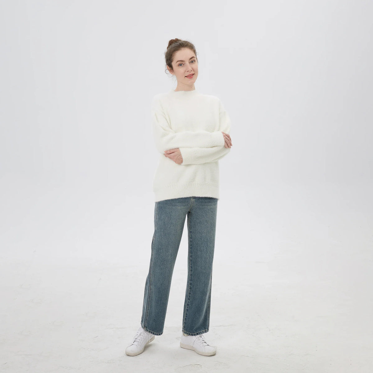 Plain Pullover for Women Image