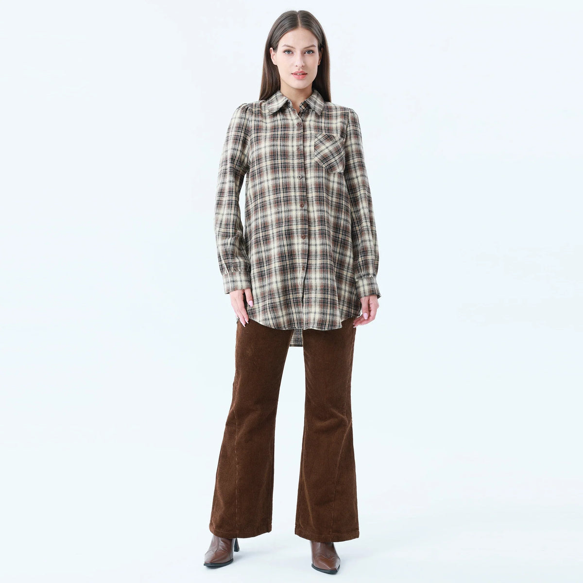 Checked Shirt for Women Image