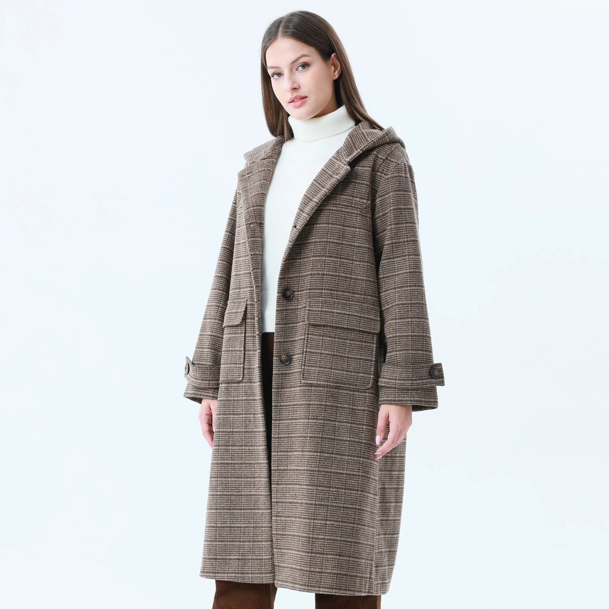 Checked Jacket for Women Image