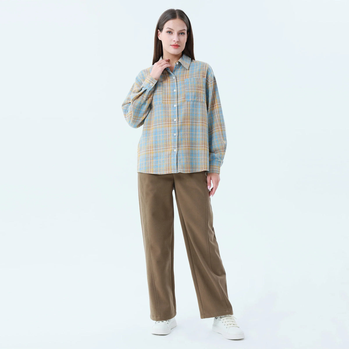 Checked Shirt for Women Image