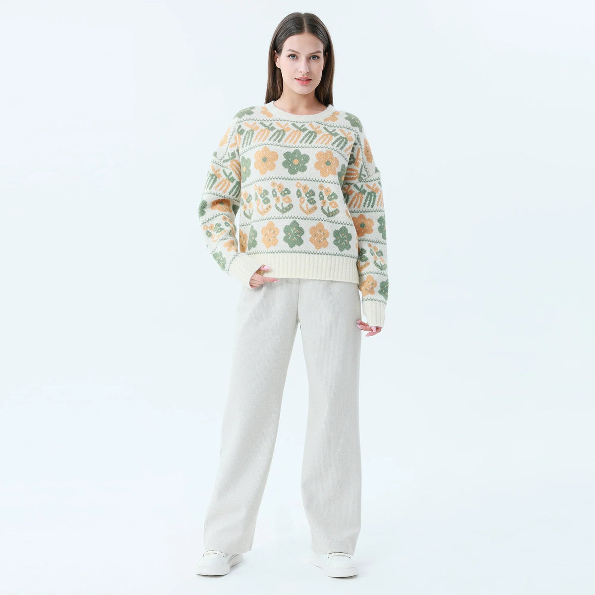 Floral Pullover for Women Image