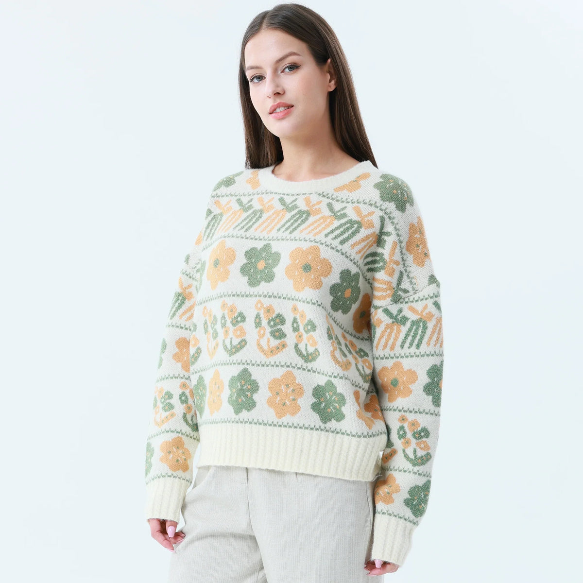 Floral Pullover for Women Image