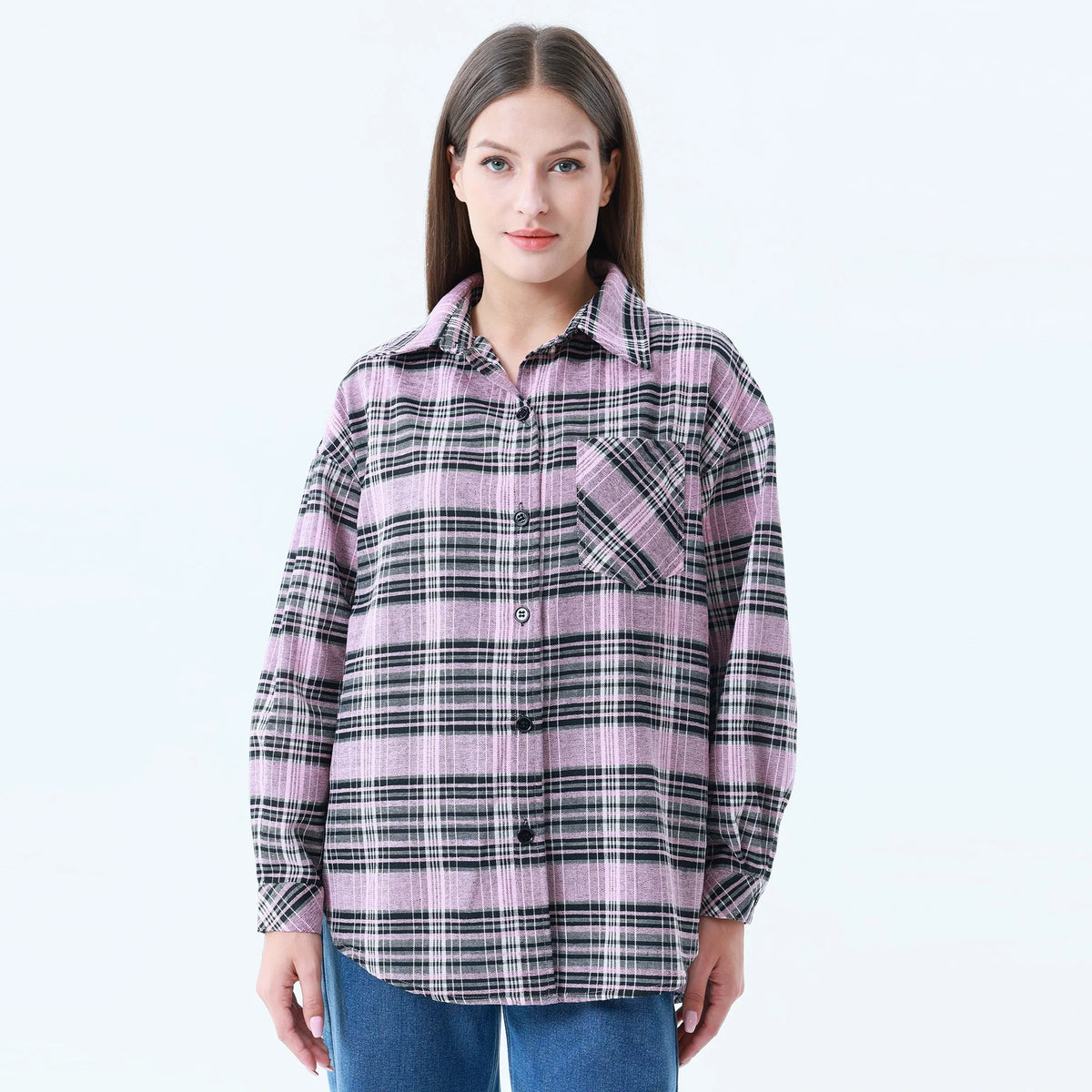 Checked Shirt for Women Image