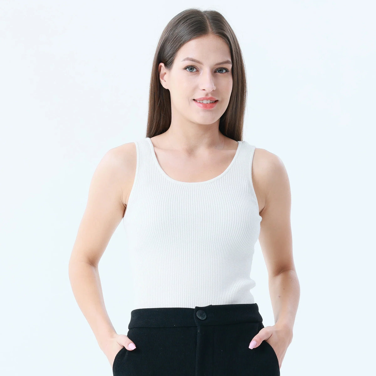 Plain Vest for Women Image