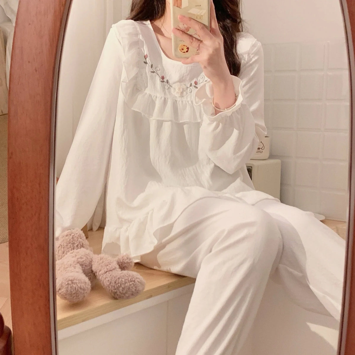 Lace Pajama Set-2pc for Women Image