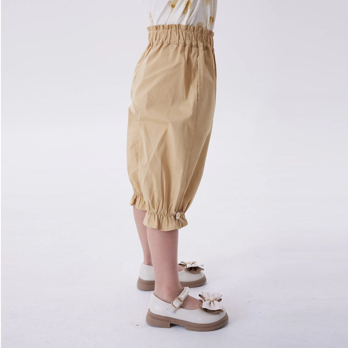 Ankle-Tied Fashion Pants For Girls Image