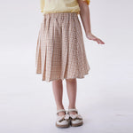 Light Coffee Breaks Fashion Skirt For Girls Image