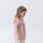 Dotted Fashion Blouse For Girls Image
