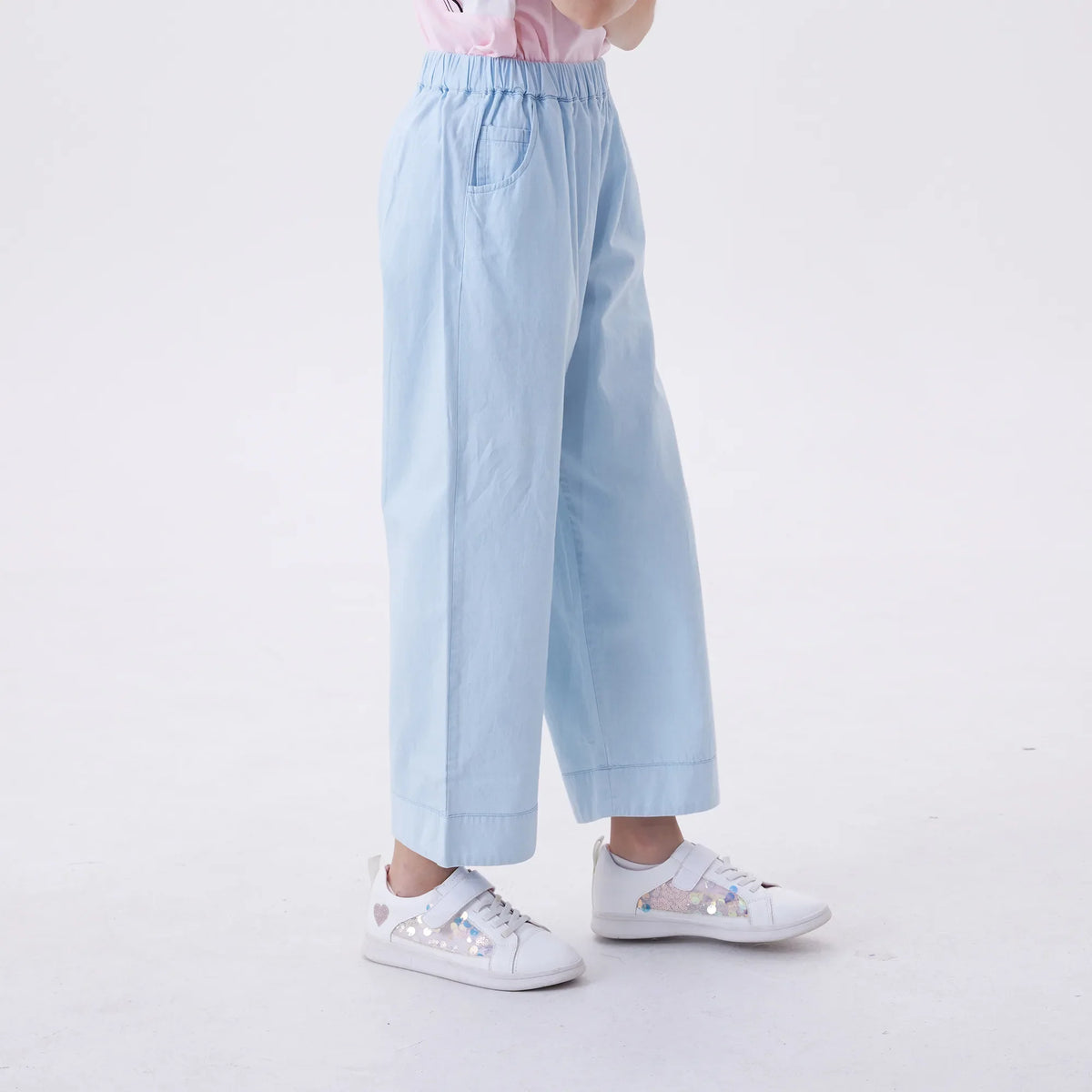 Straight-Leg Fashion Pants For Girls Image