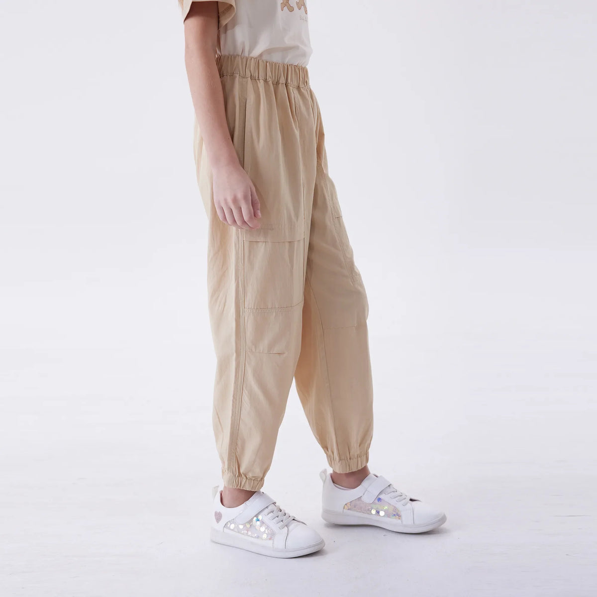 Ankle-Tied Fashion Pants For Girls Image