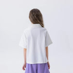 Printed Fashion Polo Shirt For Girls Image